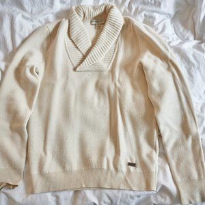 Thick Burberry Sweater for Men. Size S. Cashmere + Wool. Rarely worn. MSRP 800+